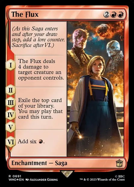 The Flux, Magic card WHO 691 — Doctor Who set