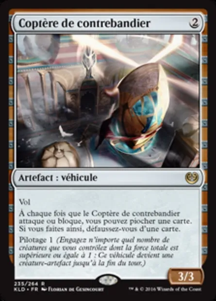 Coptère de contrebandier, carte Magic KLD 235 — extension Kaladesh