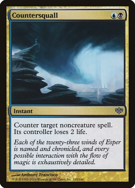Countersquall, Magic card CON 103 — Conflux set