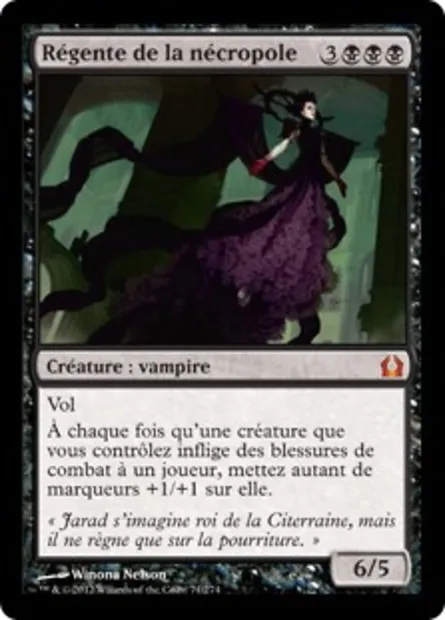 Régente de la nécropole, carte Magic RTR 71 — extension Retour à Ravnica