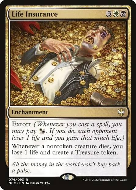 Life Insurance, Magic card NCC 74 — New Capenna Commander set