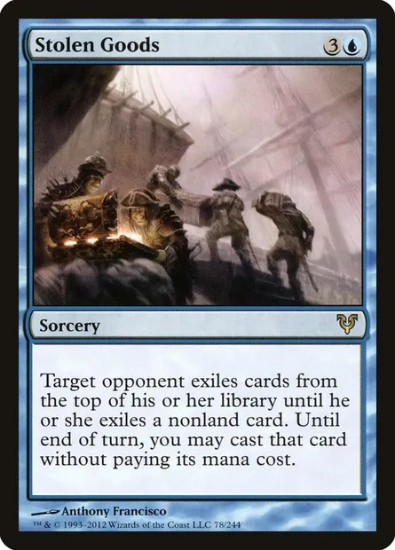 Stolen Goods, Magic card AVR 78 — Avacyn Restored set