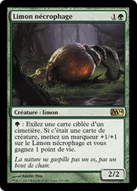 Limon nécrophage, carte Magic M14 195 — extension Magic 2014