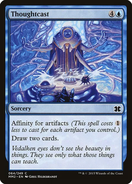 Thoughtcast, Magic card MM2 64 — Modern Masters 2015 set