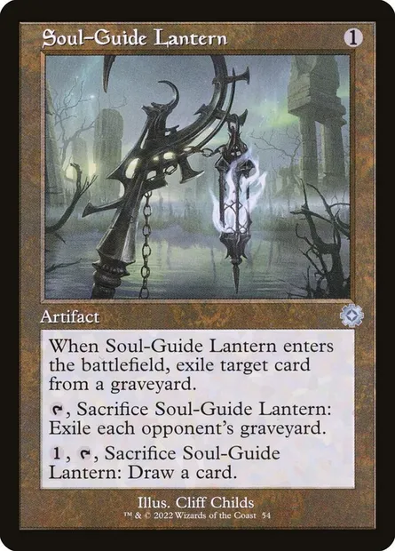 Soul-Guide Lantern, Magic card BRR 54 — The Brothers' War Retro Artifacts set