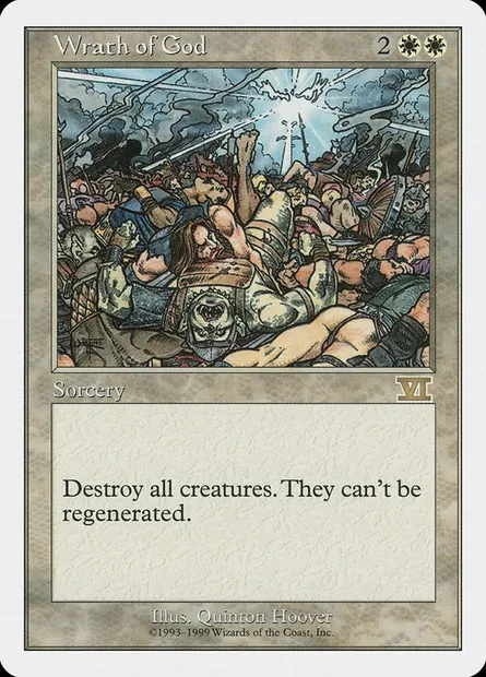 Wrath of God, Magic card BRB 100 — Battle Royale Box Set set