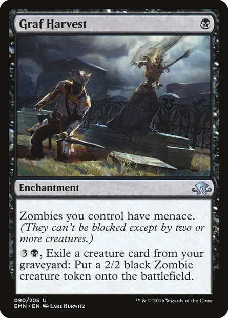 Graf Harvest, Magic card EMN 90 — Eldritch Moon set