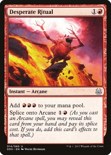 Desperate Ritual, Magic card DDS 14 — Duel Decks: Mind vs. Might set