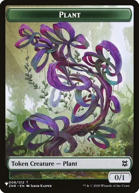 Plant, Magic card PLST TZNR-8 — The List set