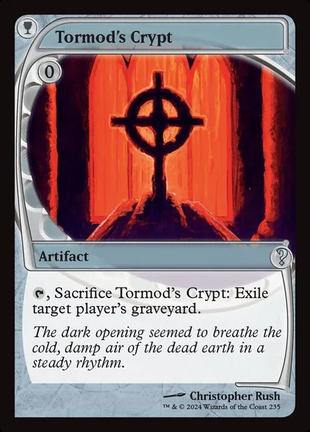 Tormod's Crypt, Magic card MB2 235 — Mystery Booster 2 set