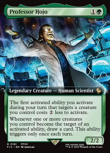 Professor Hojo, Magic card FIC 161 — Final Fantasy Commander set