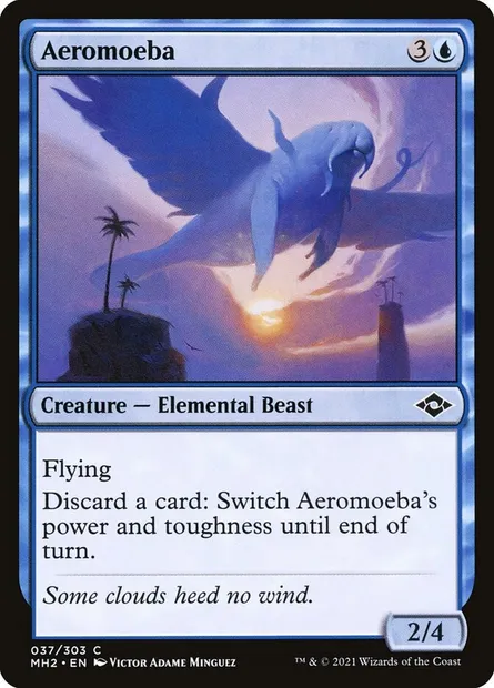 Aeromoeba, Magic card MH2 37 — Modern Horizons 2 set