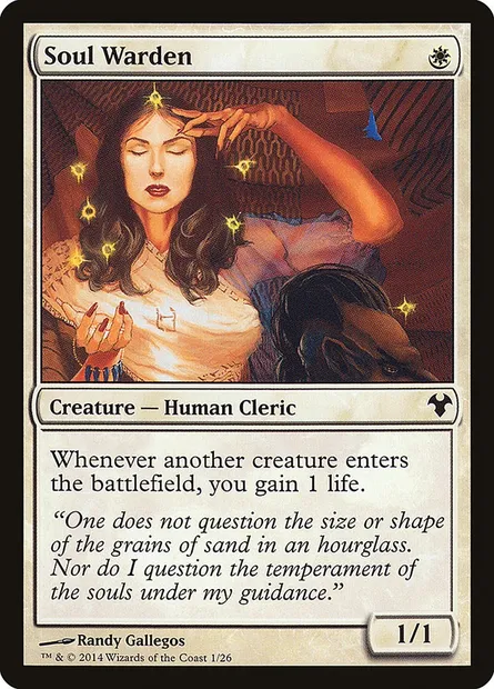 Garde des âmes, carte Magic MD1 1 — extension Modern Event Deck 2014