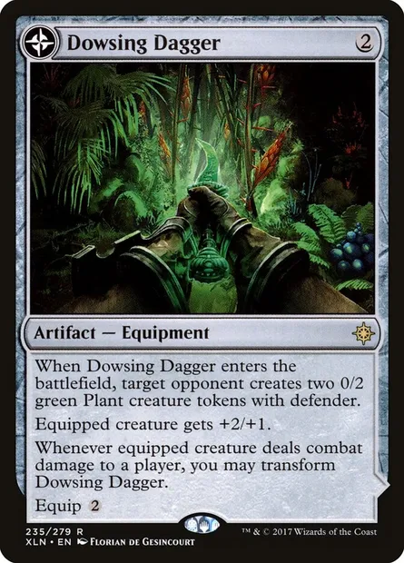 Dowsing Dagger // Lost Vale, Magic card XLN 235 — Ixalan set