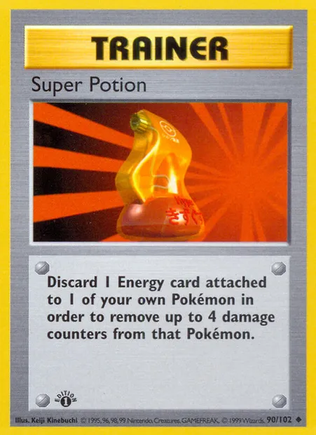 Super Potion, Pokémon card BS 90 — Base Set set