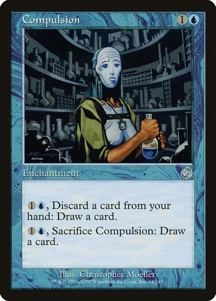 Compulsion, Magic card TOR 34 — Torment set