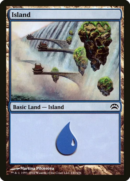 Island, Magic card PC2 141 — Planechase 2012 set