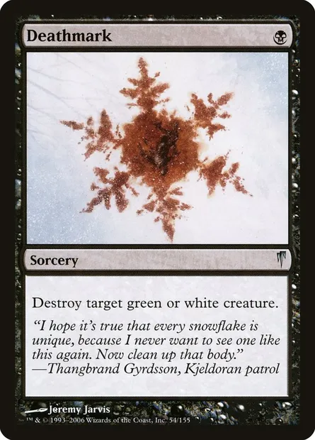 Deathmark, Magic card CSP 54 — Coldsnap set