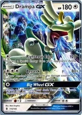 Draïeul GX, carte Pokémon WCD18 115-2 — extension World Championship Decks 2018