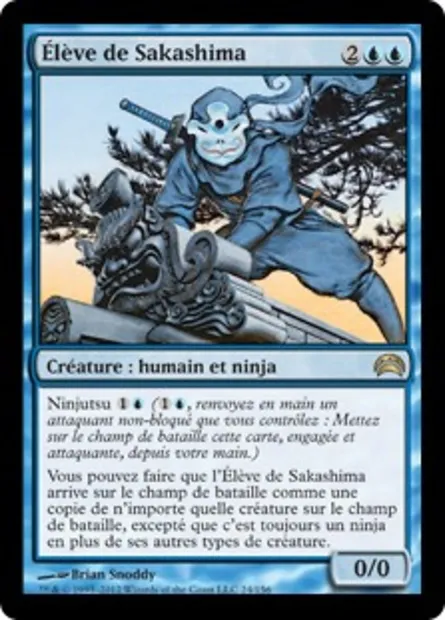 Élève de Sakashima, carte Magic PC2 24 — extension Planechase 2012