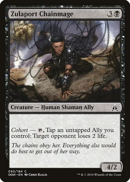 Zulaport Chainmage, Magic card OGW 93 — Oath of the Gatewatch set