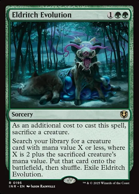Eldritch Evolution, Magic card INR 195 — Innistrad Remastered set