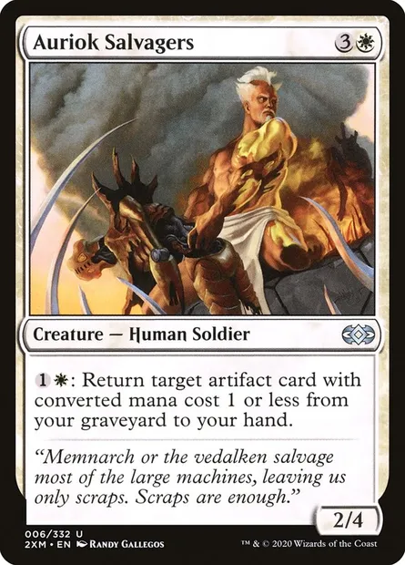 Auriok Salvagers, Magic card 2XM 6 — Double Masters set