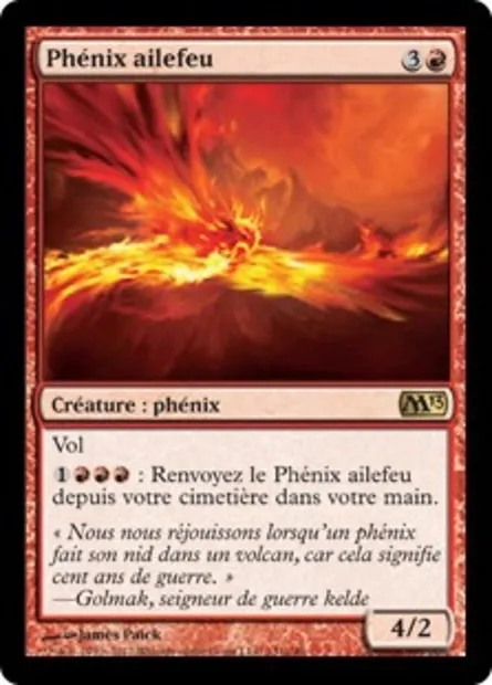 Phénix ailefeu, carte Magic M13 131 — extension Magic 2013
