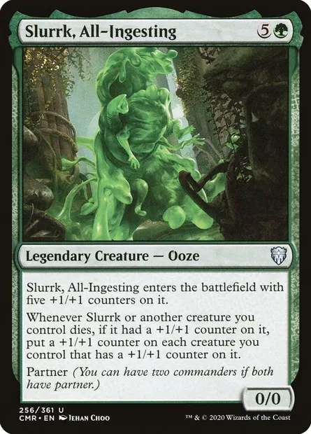 Slurrk, All-Ingesting, Magic card CMR 256 — Commander Legends set