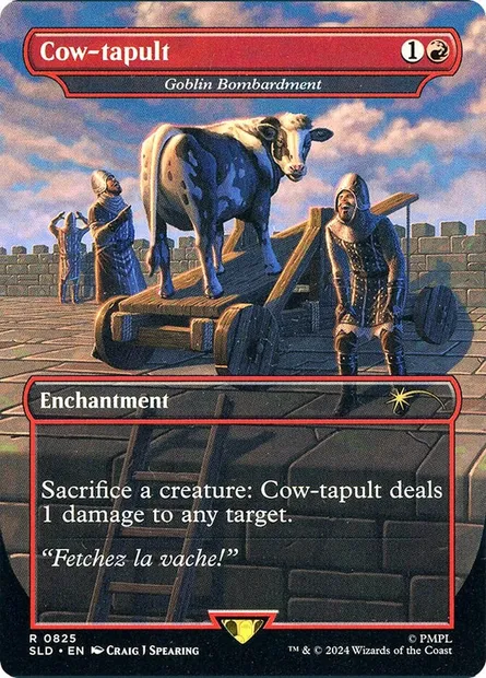 Goblin Bombardment, Magic card SLD 825 — Secret Lair Drop set