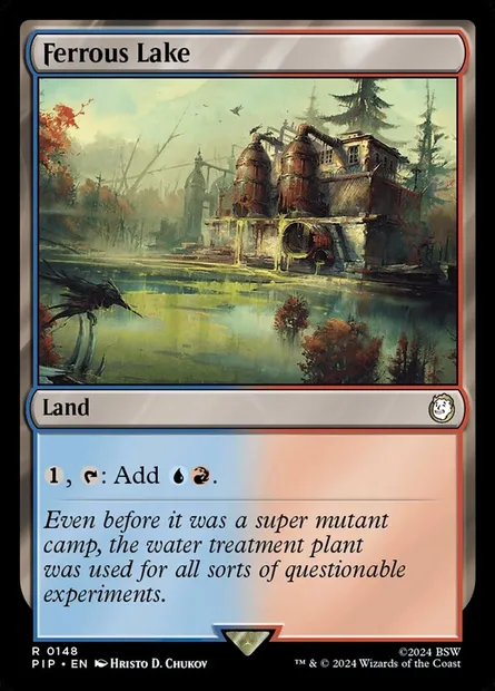 Ferrous Lake, Magic card PIP 148 — Fallout set