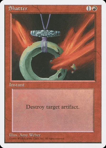 Fracasser, carte Magic 4ED 219 — extension Quatrième Edition