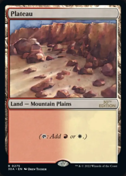 Plateau, carte Magic 30A 275 — extension 30th Anniversary Edition