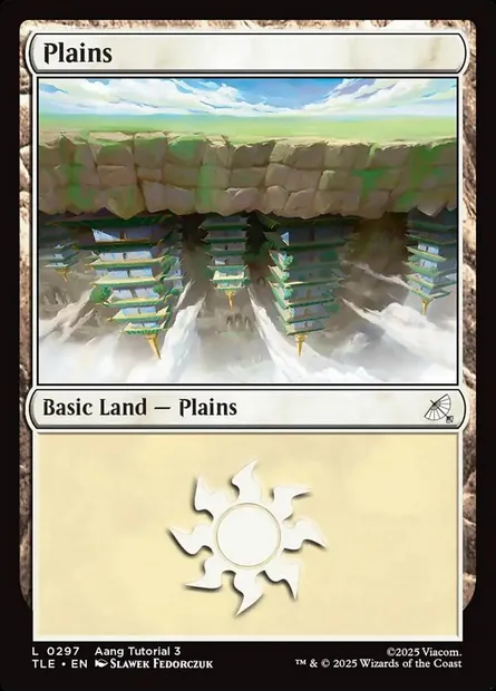 Plains, Magic card TLE 297 — Avatar: The Last Airbender Eternal set
