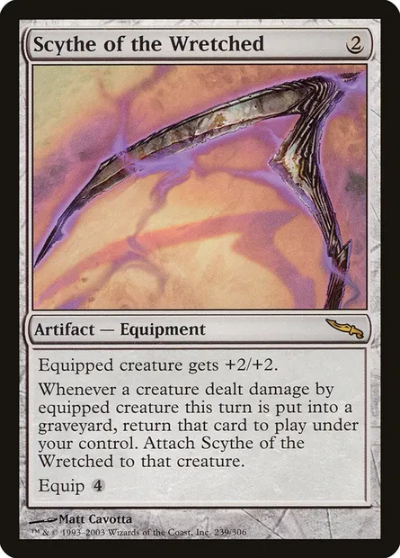 Faux des misérables, carte Magic MRD 239 — extension Mirrodin