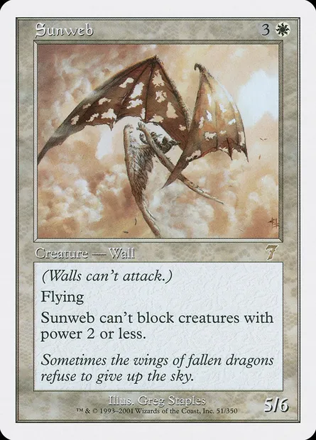 Sunweb, Magic card 7ED 51 — Seventh Edition set