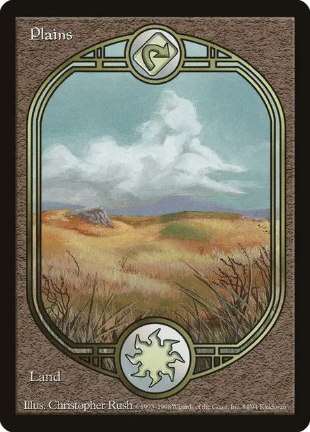 Plaine, carte Magic UGL 84 — extension Unglued