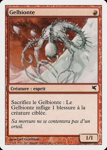 Frostling, Magic card PSAL C6 — Salvat 2005 set