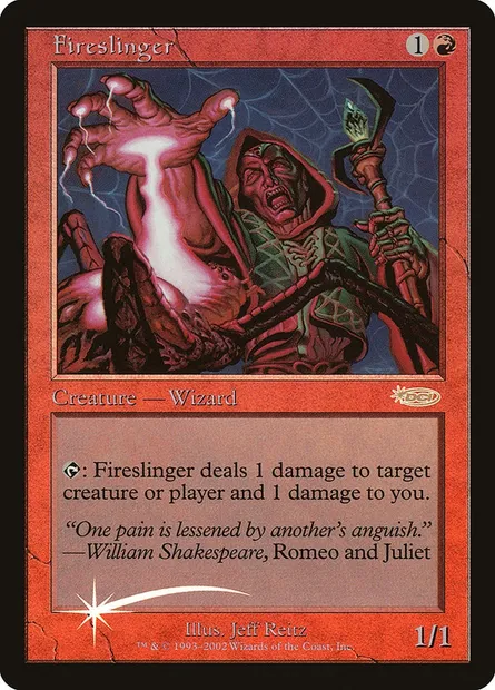 Fireslinger, Magic card F02 6 — Friday Night Magic 2002 set
