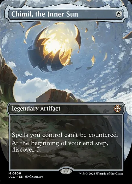 Chimil, the Inner Sun, Magic card LCC 106 — The Lost Caverns of Ixalan Commander set