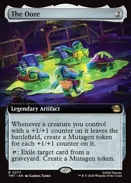 The Ooze, Magic card TMT 277 — Teenage Mutant Ninja Turtles set
