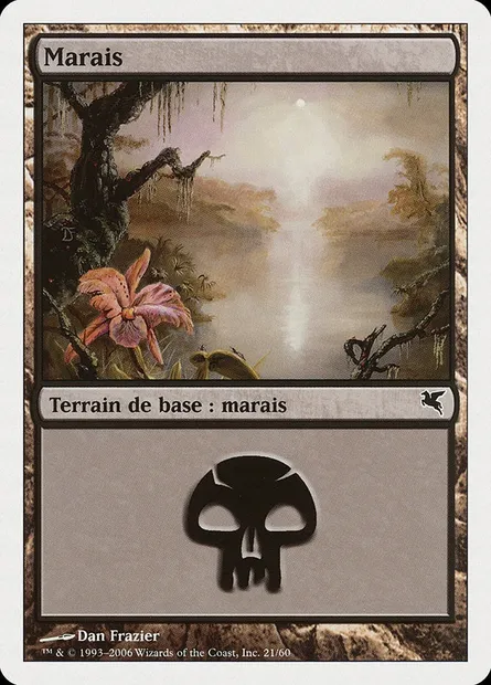 Swamp, Magic card PSAL F21 — Salvat 2005 set