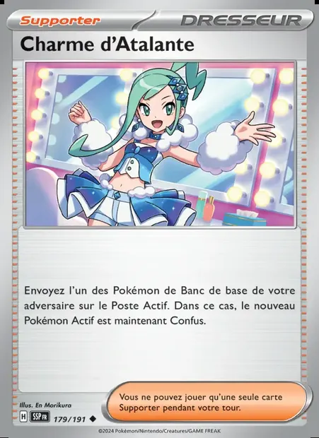 Charme d'Atalante, carte Pokémon SSP 179 — extension Étincelles Déferlantes