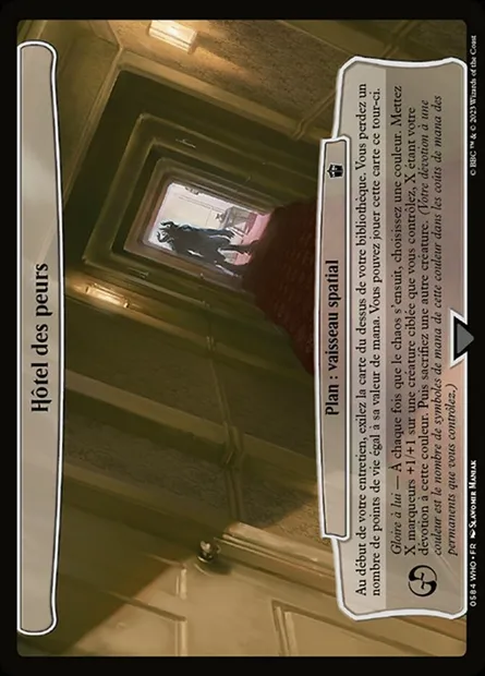 Hôtel des peurs, carte Magic WHO 584 — extension Doctor Who