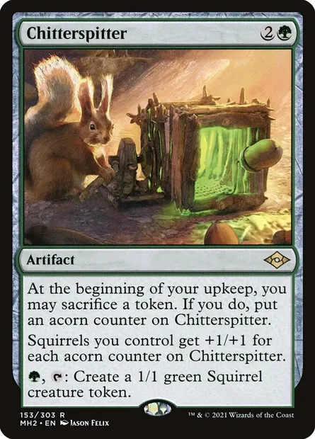 Chitterspitter, Magic card MH2 153 — Modern Horizons 2 set