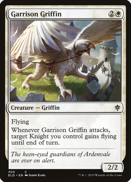 Garrison Griffin, Magic card ELD 305 — Throne of Eldraine set