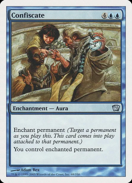 Confiscate, Magic card 9ED 68 — Ninth Edition set