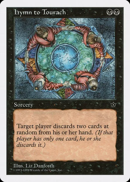 Hymn to Tourach, Magic card ATH 23 — Anthologies set