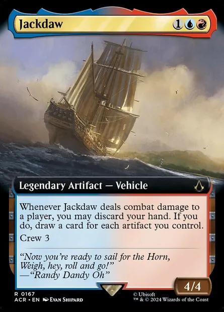 Jackdaw, Magic card ACR 167 — Assassin's Creed set