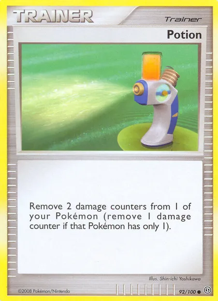 Potion, carte Pokémon SF 92 — extension Tempête